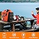 AIVOLT Inverter Stromerzeuger 1400 Watt Stromgenerator Notstromaggregat Benzin leise Stromaggregat für Campen, Festivals, und Hausgebrauch mit 2 USB, 12V DC Steckdosen und 230 V Steckdosen