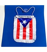 Amazon.com : Puerto Rico Ricans flags for cars Boricua Salsa Bandera de ...