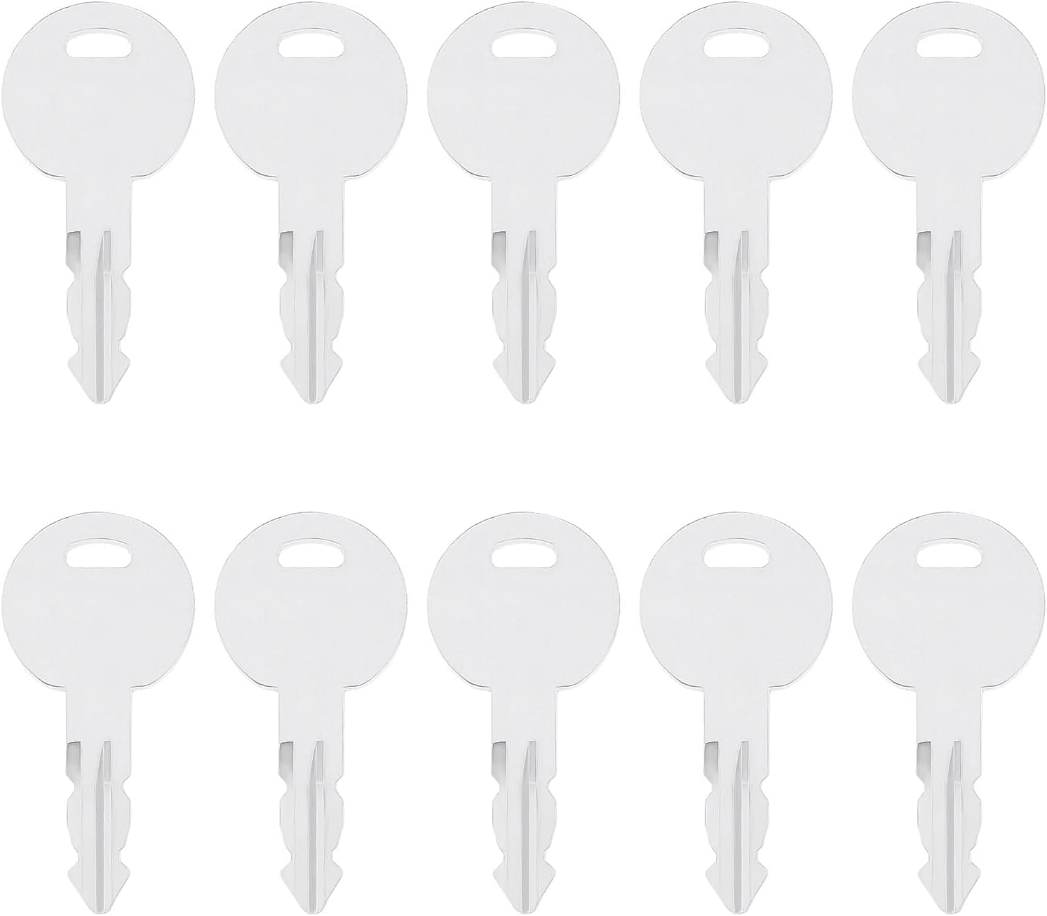 10Pcs Ignition Switch Keys Replacement 1051 Compatible with Tri Mark