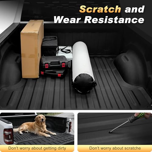 Image of 5.7FT Truck Bed Mat & Tailgate Liner for 2019-2026 Ram 1500 /1500 RHO 5.7ft