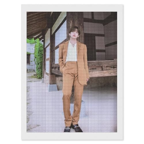 Bts�h�e���N�c �_�C�������h�A�[�g �l�p���r�[�Y ���S�Ҍ����_�C�������h�A�[�g �C�A�����h�r�[�Y�G�� DIY ���� �|�L�b�g �_�C�������h�h�� �S�ʓ\��t���^�C�v �l�C �v���[���g ���� 12"x16"