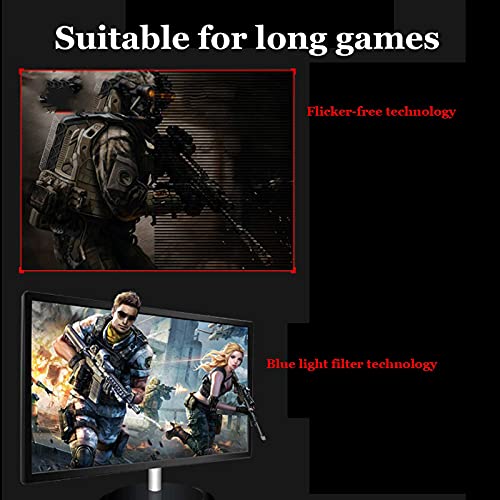 Image of Computer Wireless Monitor 24-inch Portable Full Hd Wide Monitor IPS Flat LCD Monitor with Dp+hdmi Interface Non-Flicker Screen for The Second Screen of Smart Phones