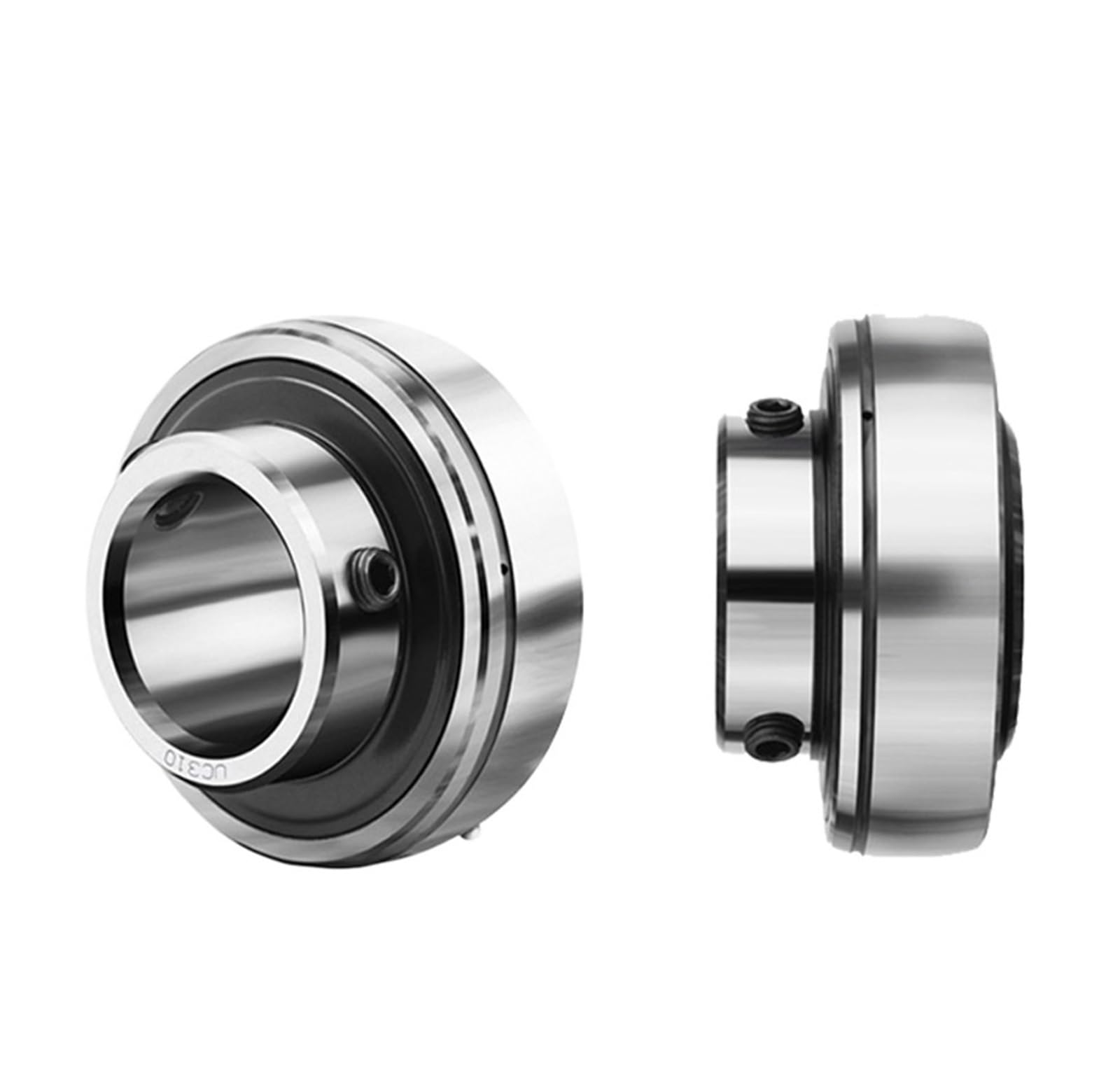 VSPPJYFG Bimetal Seal Shield Micro deep Groove Bearing 1pcs UC212-36 -57.15mm External Spherical Bearing with Jacking Screw(UC212-39 -61.91mm)