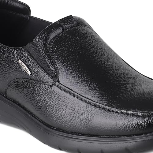 Image of Red Chief Genuine Leather Formal Slip On for Men | Pull-On Shoes for Men | RC3977LR