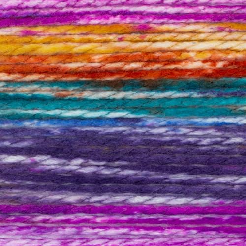 Image of Lion Brand Yarn Mandala Impressions, Multicolor Yarn for Knitting, Crochet and Crafting, Rainbow, 1 Pack