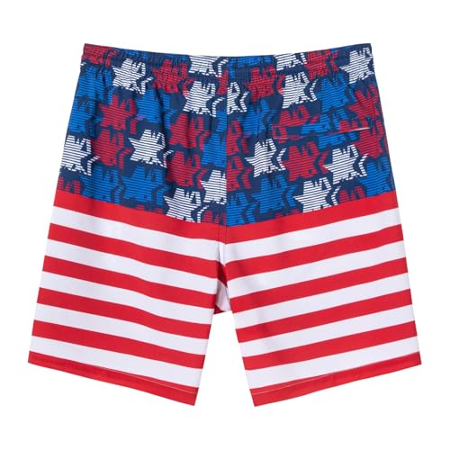 Image of SURF CUZ Mens Swim Trunks with Compression Liner Swim Shorts 7 inch Swimming Trunks Stretch 7 Inch Swim Suits Quick Dry