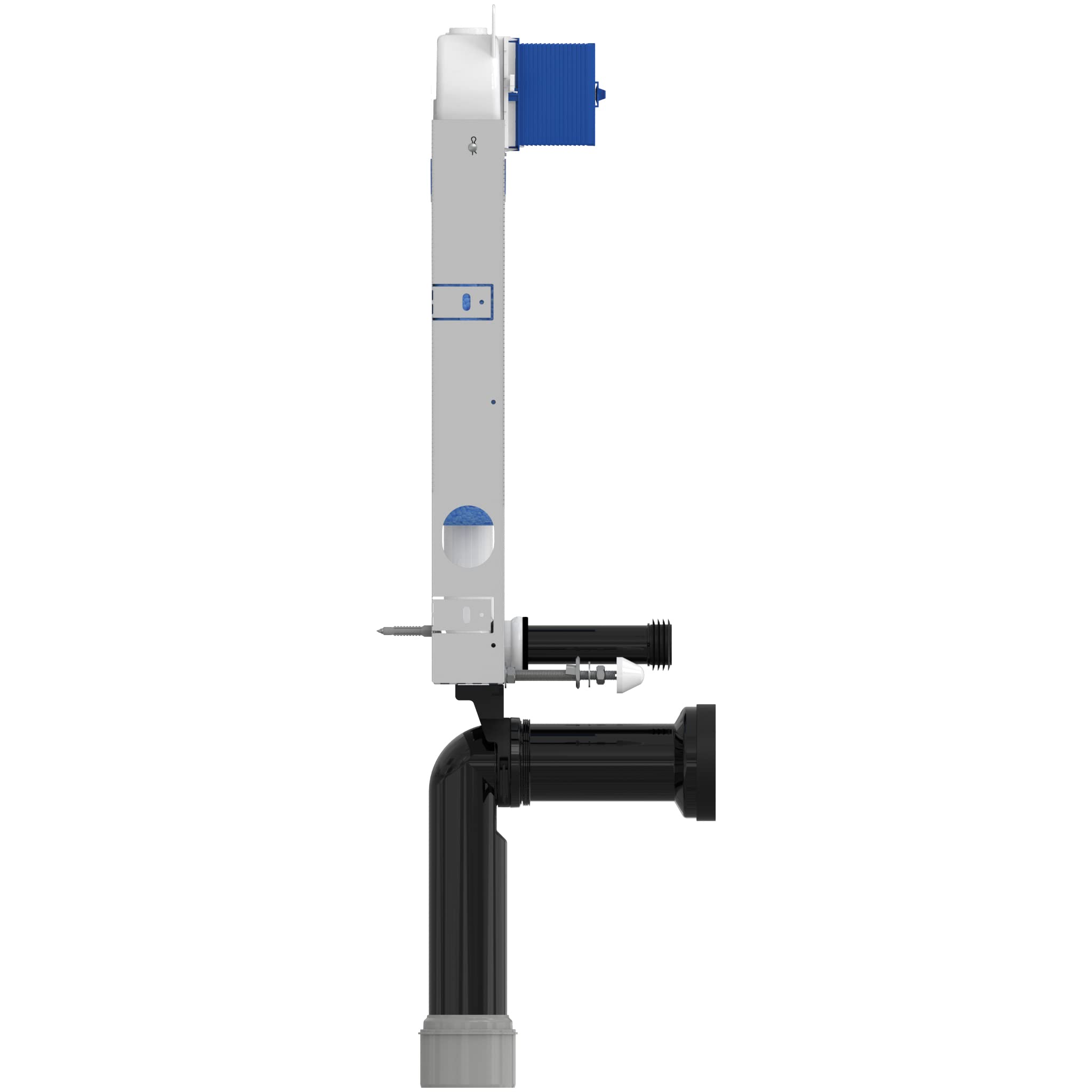 Ideal Standard R014667 ProSys element podtynkowy do WC, budowa na mokro, element montażowy do WC, spłuczka, 2 ilości spłukiwania, możliwość łączenia z systemem higienicznym Smart Flush