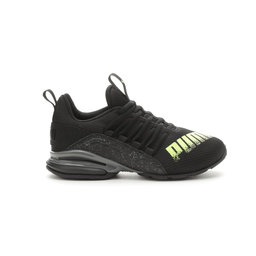 PUMA Kids Boys Axelion Trail 2 Lace Up Sneakers Shoes Casual - Black