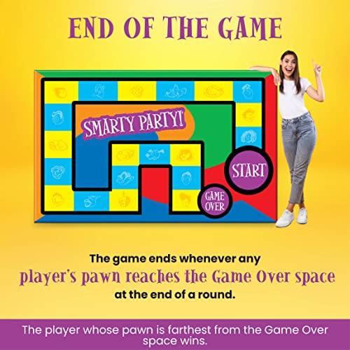 Juego de Trivia Familiar Smarty Party, 5.a Edición, para Edades de 13 Años en Adelante, 3 a 8 Jugadores miniatura 6