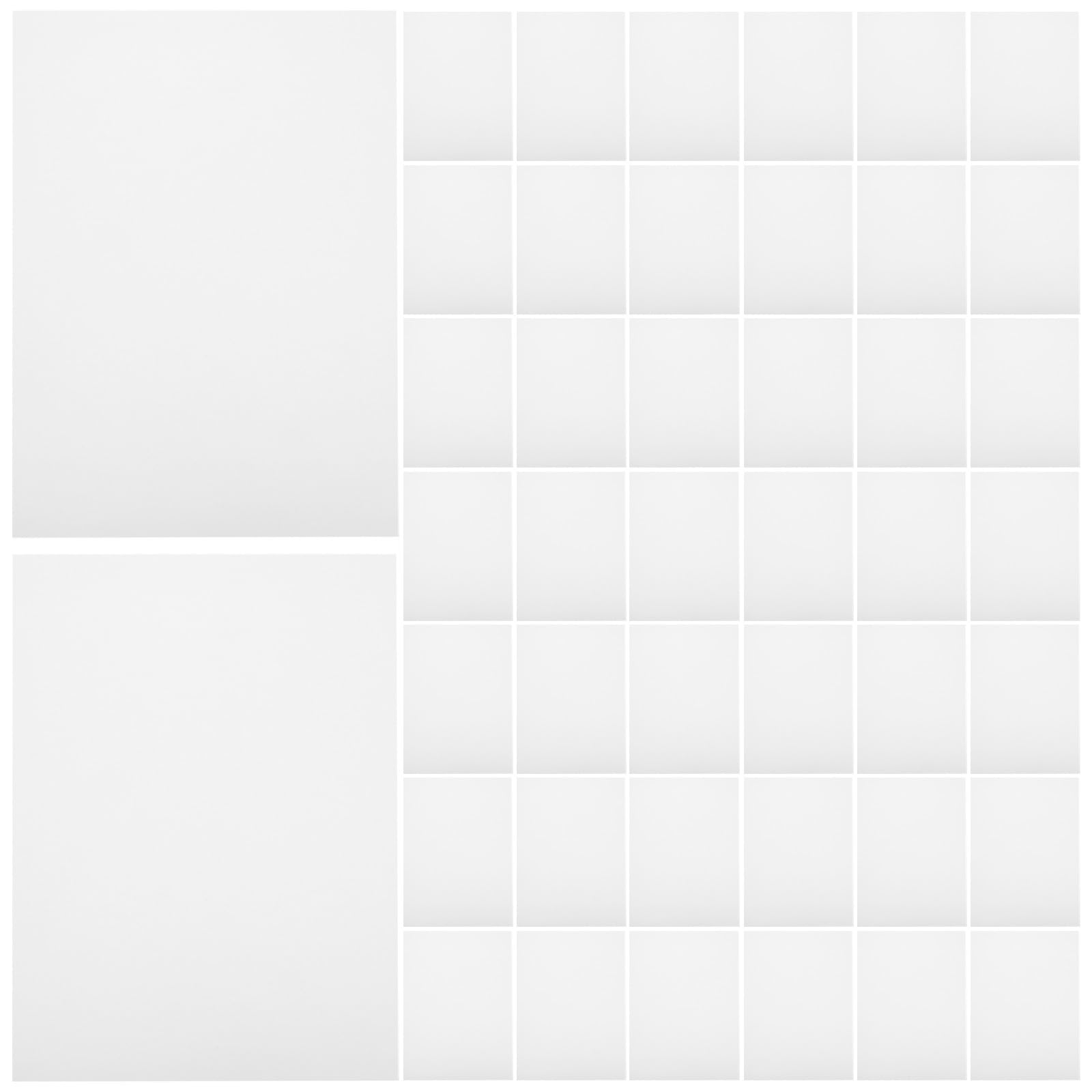 Kisangel 100 fogli di carta per fotocopie A3: carta spessa per stampa - Fogli per ufficio - per stampante per la stampa professionale di documenti, proposte e relazioni