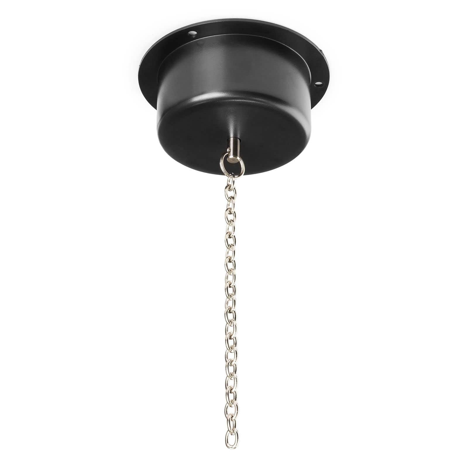 BeamZ - Pack Complet Boule à Facettes 30 cm, Moteur et Projecteur Spot LED 6 Watts - Boule Disco en Miroir Véritable, Idéale pour Soirées Ambiance Disco