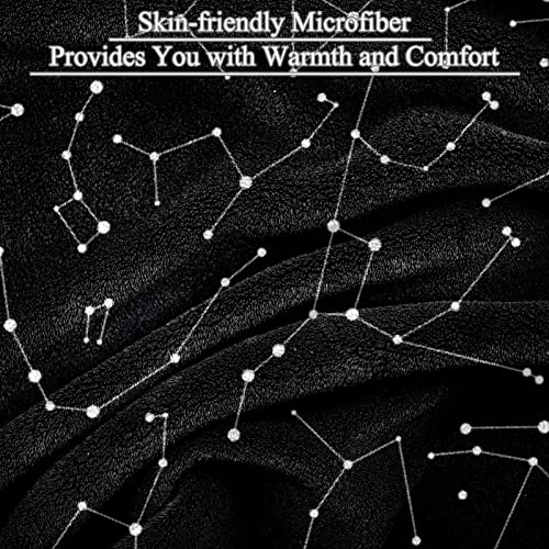 Couverture polaire constellation pour lit et canape de chambre