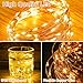 2 Stück Led Lichterkette mit USB, IP65 Wasserdicht, 5M 50er Micro LED Kupferdraht Lichterkette, Wasserdicht Weihnachten Weihnachtsbaum Lichterketten für Party, Garten, Hochzeit, Deko, Warmweiß