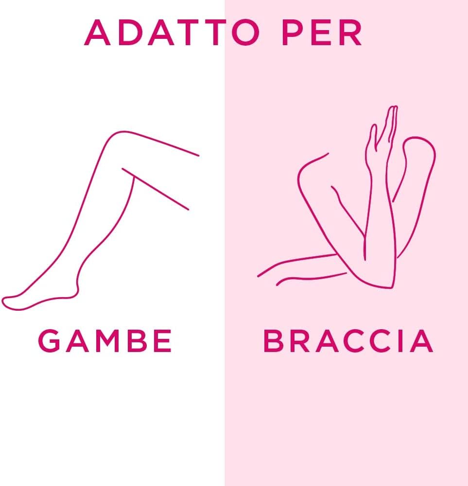 3x Veet EasyWax Roll-On Gambe e Corpo per Pelli Sensibili con Olio di Mandorle Idratante Ricarica per Scaldacera Elettrico Easy Wax - 3 Ricariche da 50ml
