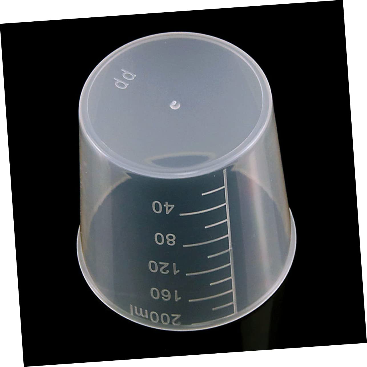 Tasse à Mesurer Transparente Pp 50 Pièces 50ml 100ml 200 Ml