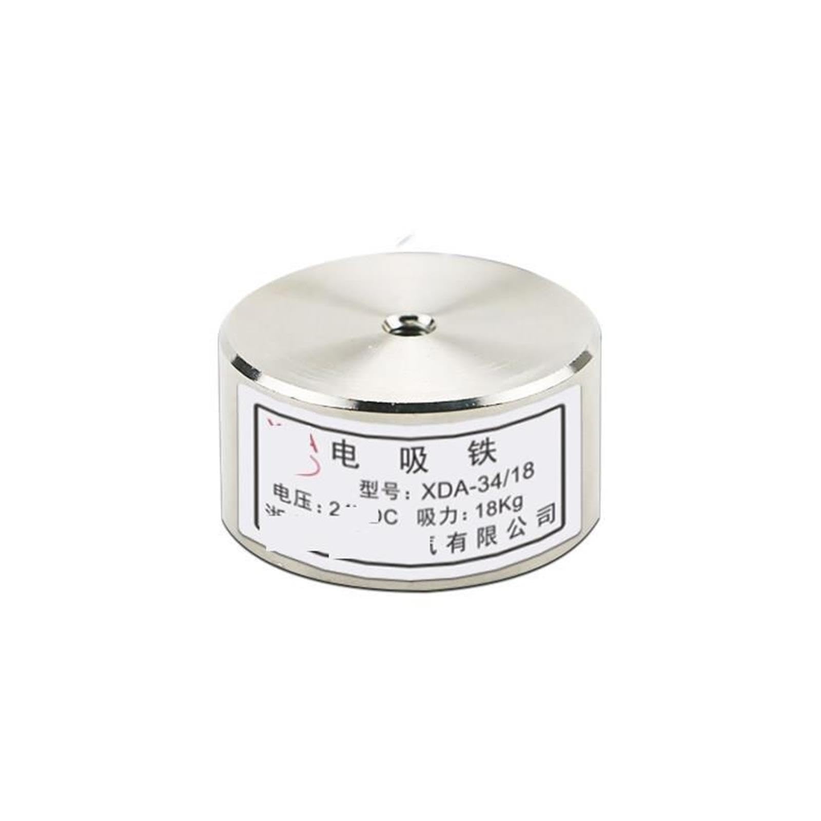 XDA-34-18 ventouse électro-aimant force d'aspiration 18kg tension 24vdc