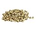 uxcell a16041800ux0636 M5 x 5mm 0.8mm Pitch Brass Knurled Threaded Round Insert Embedded Nuts 200PCS
