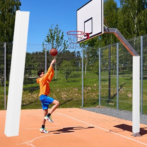 Poteau de basket protection extérieure : housse rembourrée carrée pour garage de 8x8 à 30x30 cm