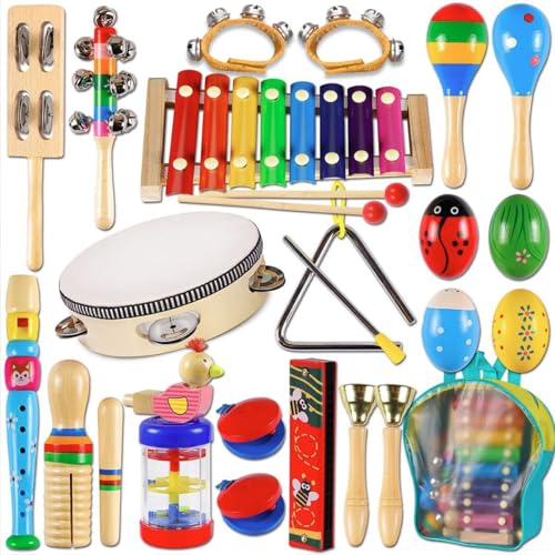 Instrumentos Musical de Percussão de Madeira Brinquedo Educativo ...