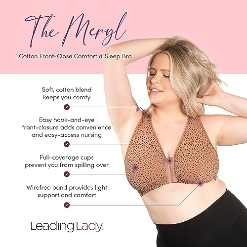 Image of The Meryl - Cotton Front-Closure Comfort & Sleep Bra