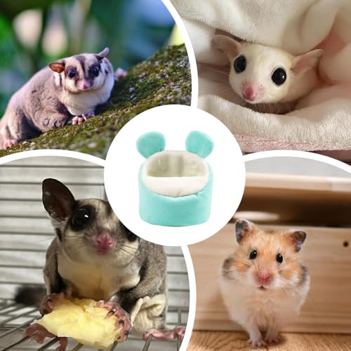 Cama hamaca para hámster y animales pequeños suave y cálida 5