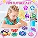 Poke in Fun Art Flower Craft Kits for Kids, Gifts for 6 7 8 9 10 Year Old Girls Art Supplies Activity,Creative Educational Toys for Girls & Boys Age 5-12,Birthday Gifts,Party Favours & Home Décor