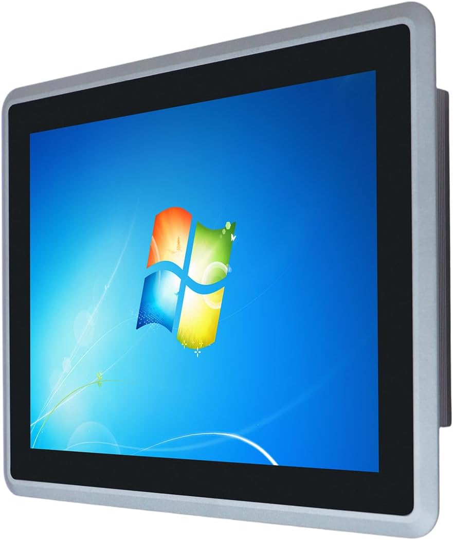 12.1 Inch Industrial IP65 Front Panel PC, Resistive Touch Screen, Gen 5th I3, PX07, 2 x COM for RS232 RS485, 2 x LAN, HDMI, 0 RAM, 0 Storage, Barebone No System