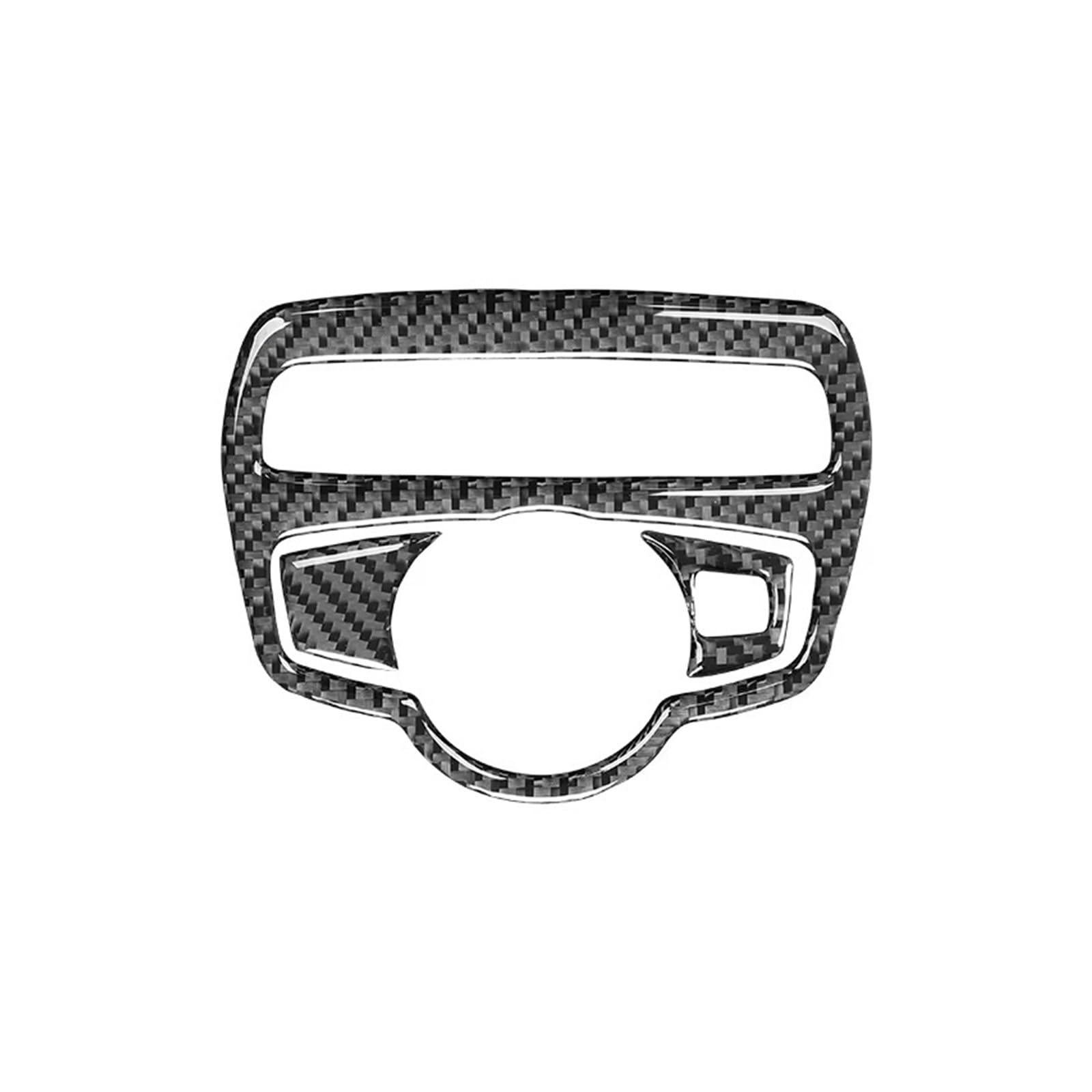 Car Trim Accessories for Benz W205 C180 C200 C300 C for GLC Class Carbon Fiber Headlight Switch Knob Trim Frame Sticker