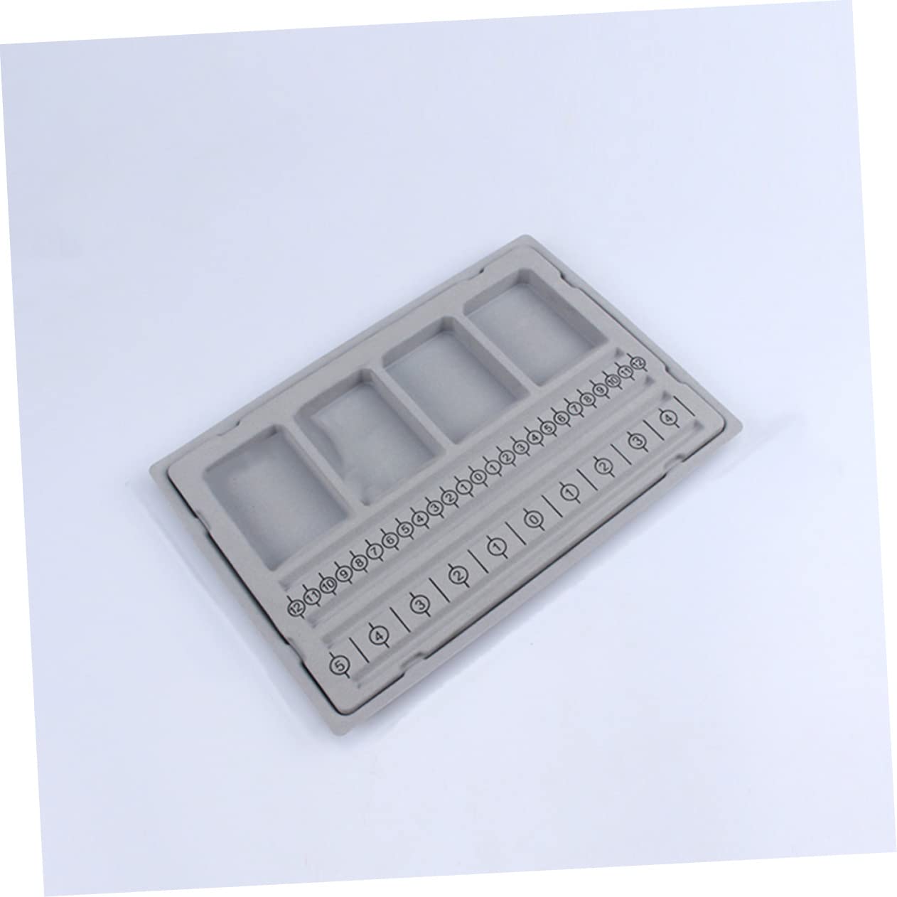 EXCEART Diy Bracelet Necklace Bead Board Jewelry Making Organizer Tray Design Beading Tool for Bracelet Measurement Board Tray and Necklace Design - Image 3