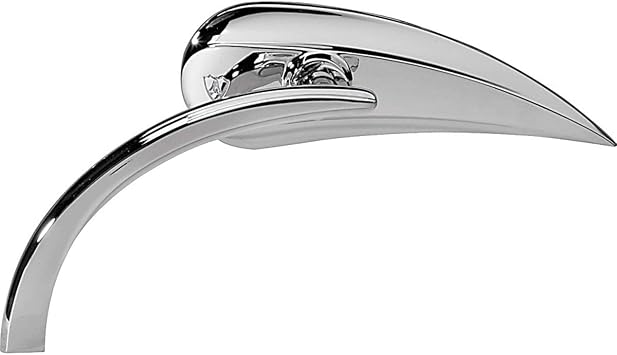 Arlen Ness Teardrop Rad II Mirror Left Chrome