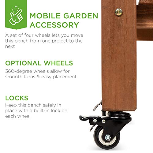 Mobile Potting Bench With Storage GoTinySpace