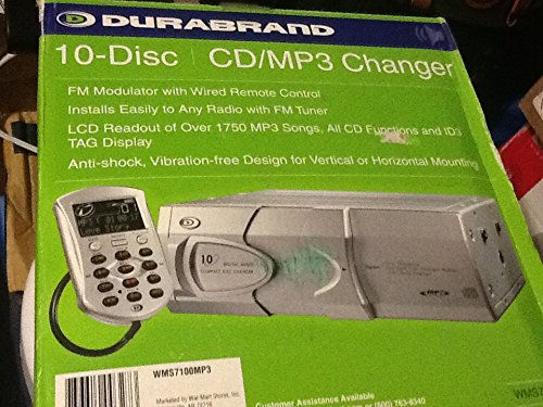 Durabrand 10 Disc CD/MP3 Changer WMS7100MP3 - Thumbnail 2