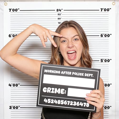 Fondo Fotográfico Mugshot 136 x 170 cm con Accesorios miniatura 4