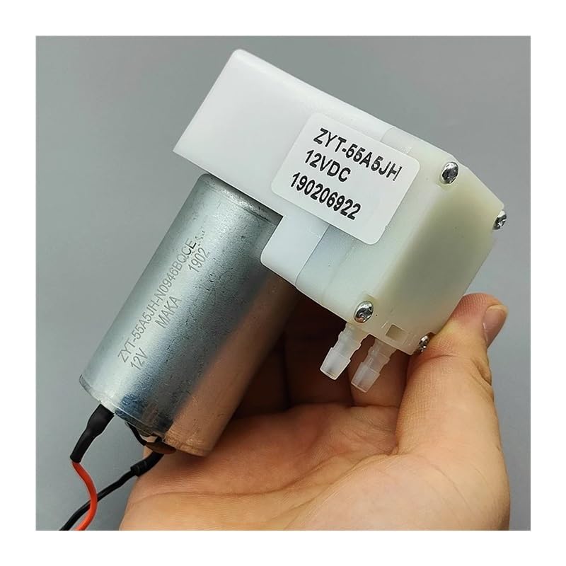 DC12V 9LPM -70KPa Large Flow 555 Electronic Starter Vacuum Air Pump Piston Negative Pressure Suction Diaphragm DIY