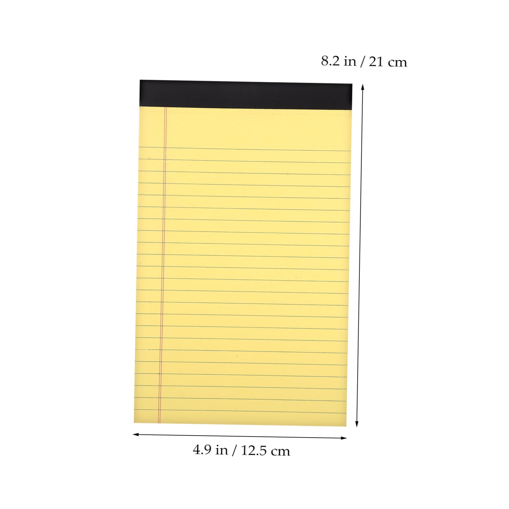 Farbiges Notizbuch Kratzblatt 10 Stück-Pack A5, Papier, Liniert | 50 Blatt Je Heft, Leicht Abzureißen, Einschulung Feier, Praktische Unterlage
