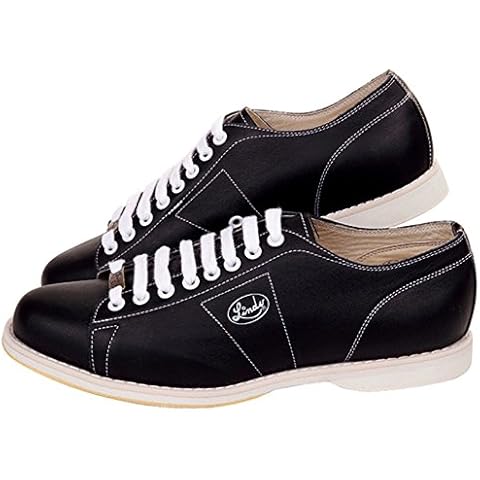 Linds Classic Men Black Bowling Shoes- Right Hand 10 Cover