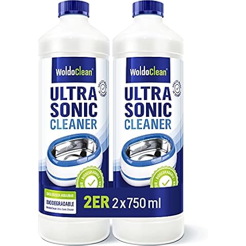 Líquido concentrado para limpieza por ultrasonidos de gafas y joyas Cover