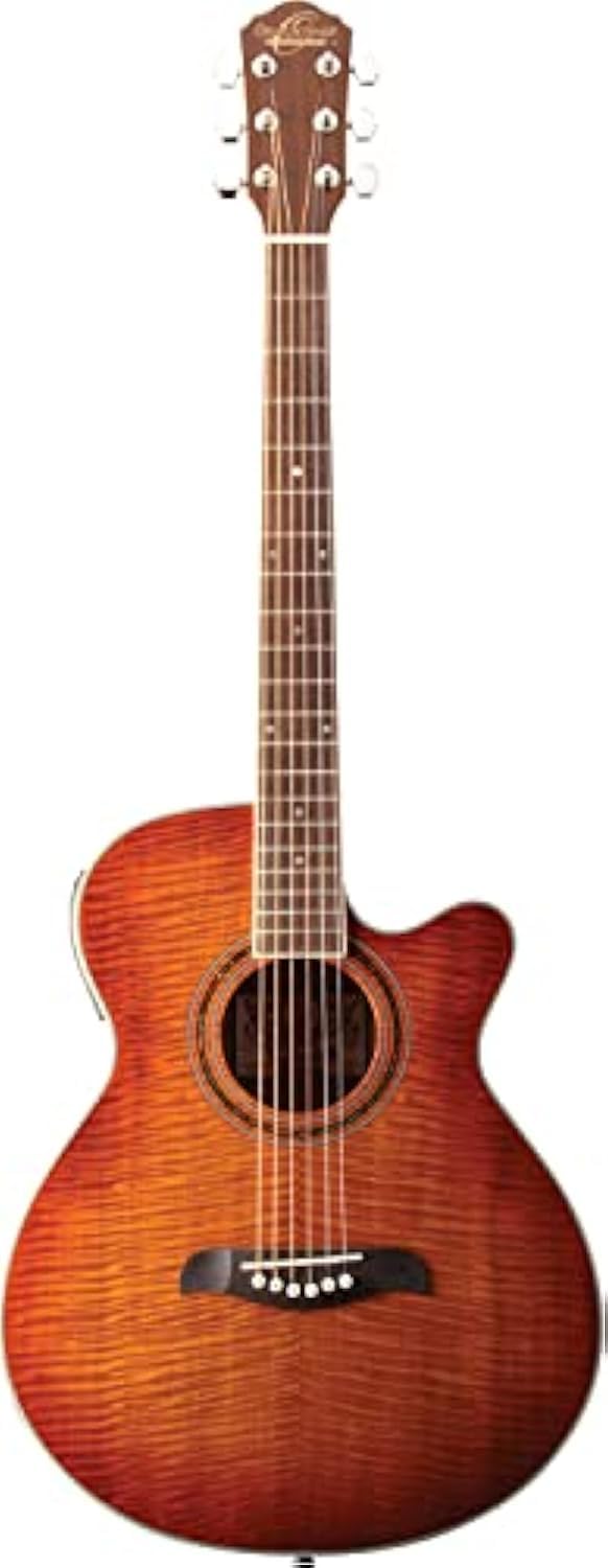 Amazon.com: Oscar Schmidt OG10CEFYS-A-U Concert-Size Cutaway