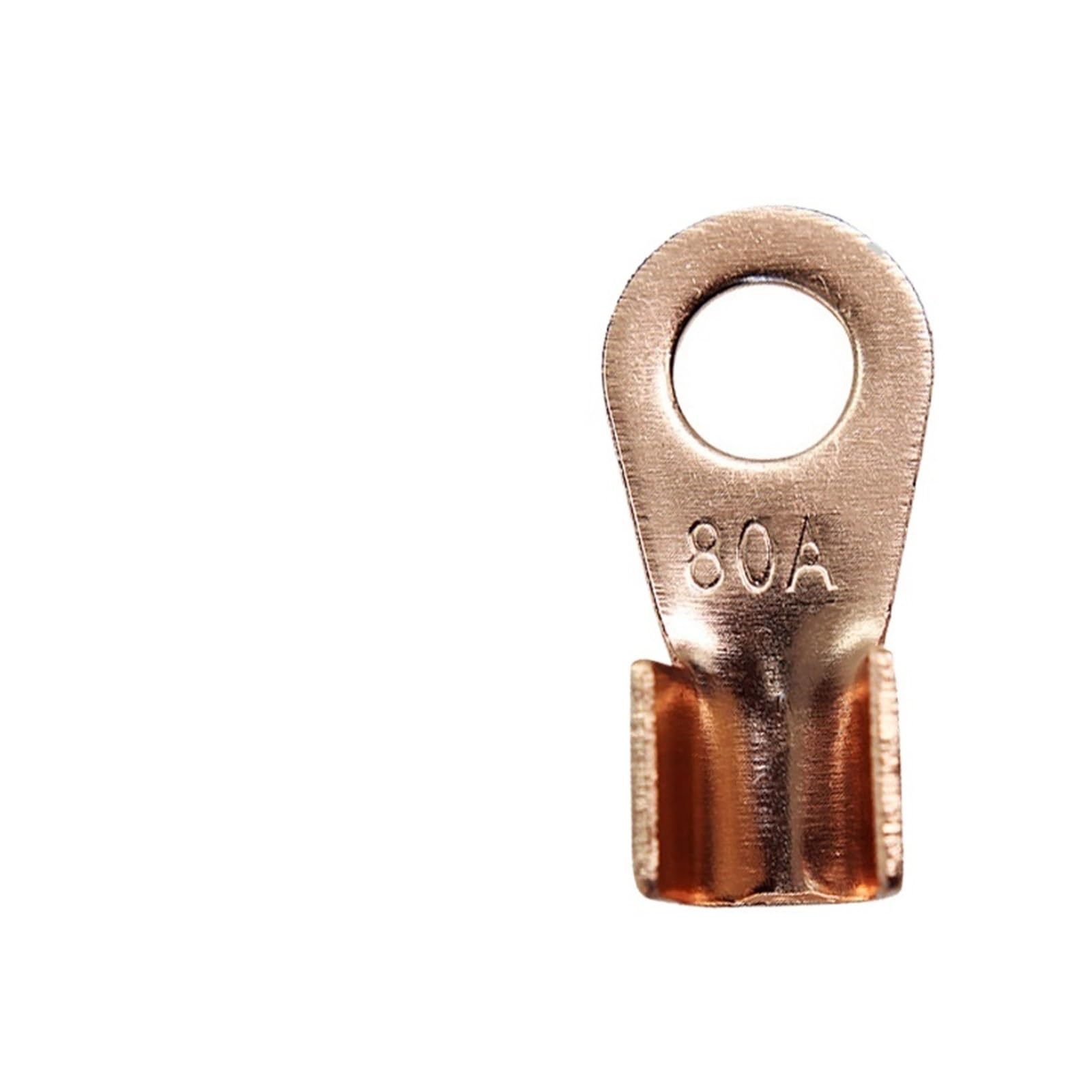 Terminales de cableado eléctrico OT-80A de cobre para cable de 6 a 16 mm²