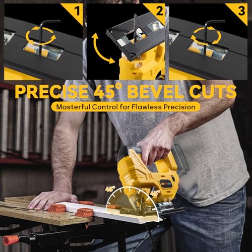 Cordless Jig Saw for DeWalt Battery