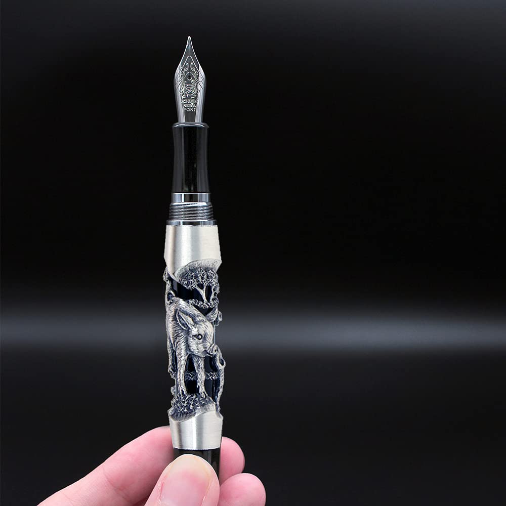 Amazon | ARTEX 高級クラフト万年筆 ドイツシュミットペン先 中国十二