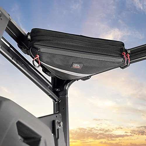 KEMIMOTO UTV Roll Bar Triangle Storage Bag, Water Resistant Unive...