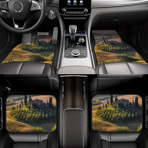 Tapis de sol voiture anti boue style toscane pour garder vos sols propres en SUV