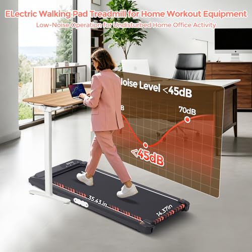 OGPOU JY004 Portable Walking Pad with Manual Incline & 3.0HP Motor — view 7