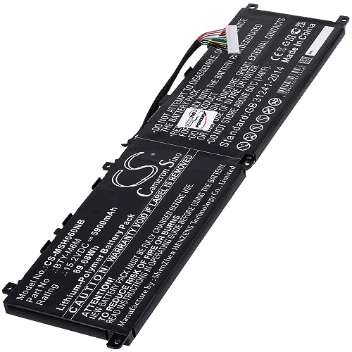 Batteria per laptop MSI Creator 15 A10sdt-263cz, 15,2 V, ai polimeri di litio