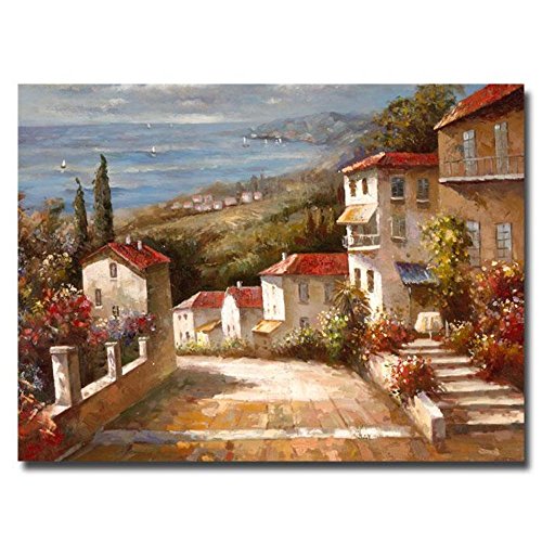 Trademark Art"Home in Tuscany" Canvas Art by Joval