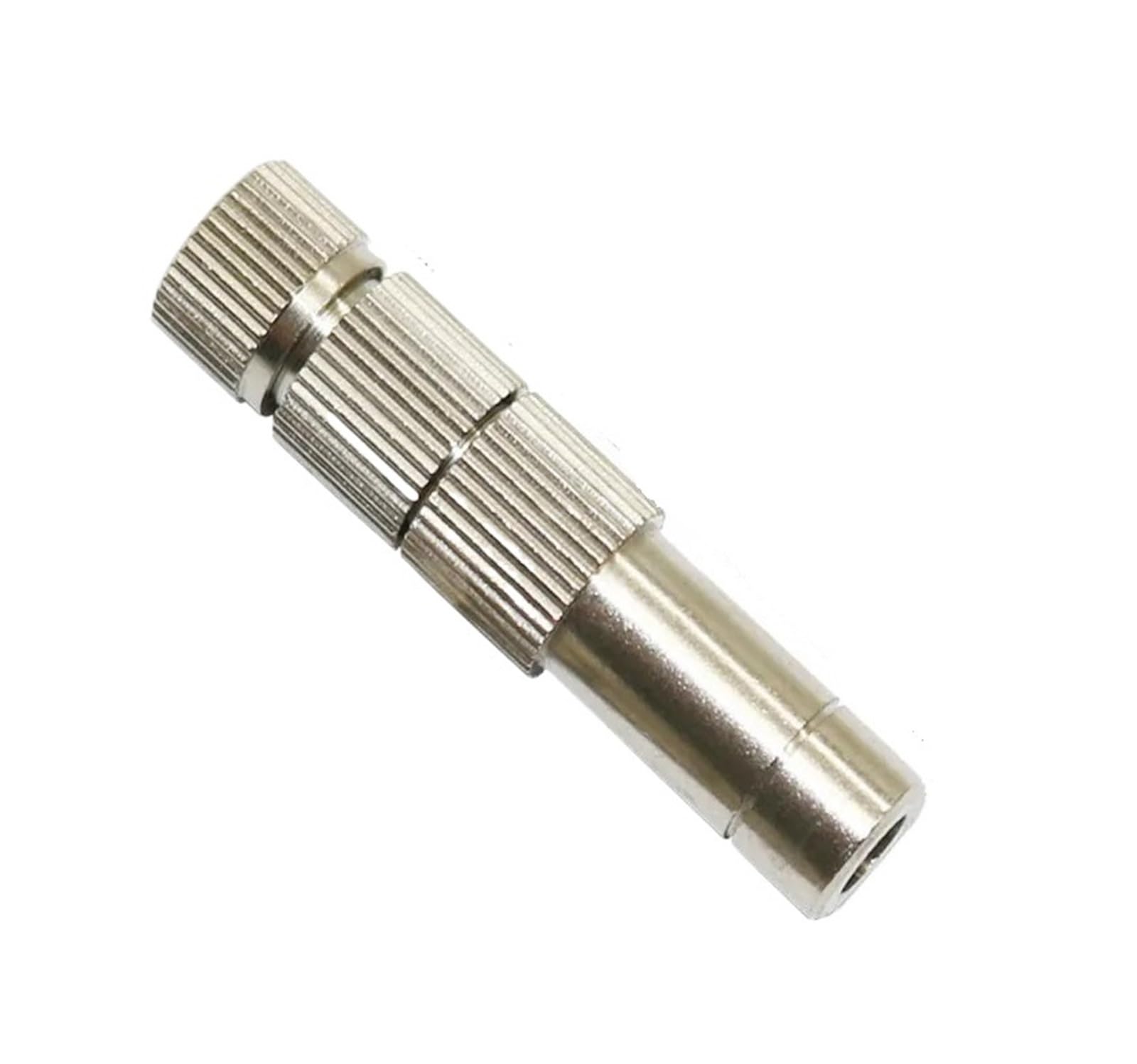 Varnok 0.6 Mm Misting Nozzles 8Mm Plug In Atomizing Nozzle Low Pressure Slip Lock Quick-Connect Anti-Drip Fog Misting Sprayers Landscape Cooling Nozzles(0.6 Mm)