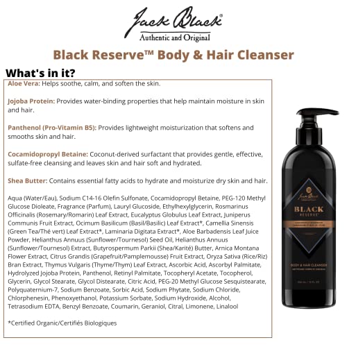 Jack black reserve body wash 355ml