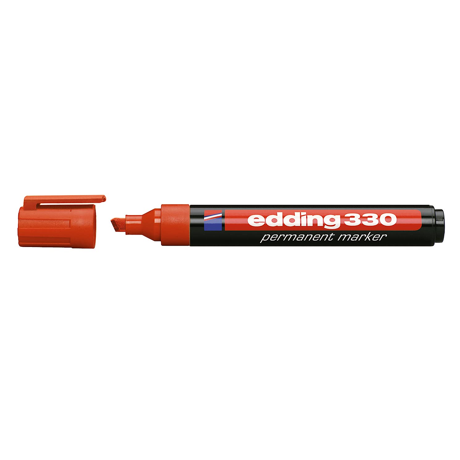 Edding Red Chisel Tip Permanent Marker Pen