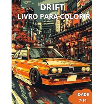 Capa do livro DRIFT: LIVRO PARA COLORIR (Portuguese Edition)